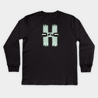 H | Alphabet Lore Kids Long Sleeve T-Shirt